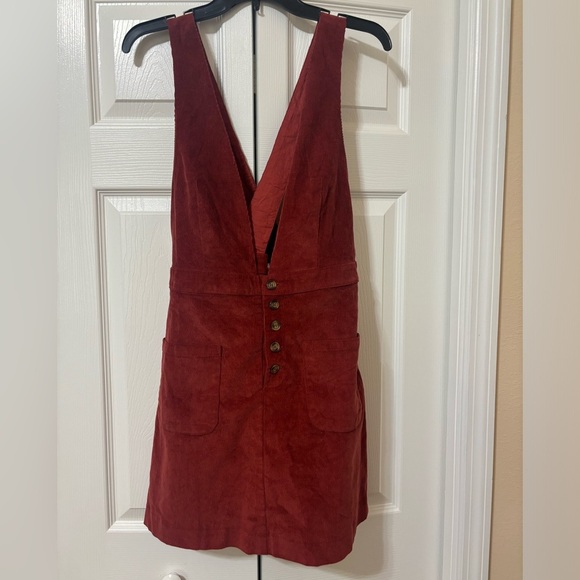 Gianni bini ribbed suede dress - Picture 2 of 6